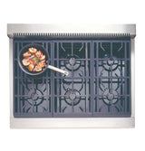 GE Monogram® 36" Professional Gas Cooktop with 6 Burners (Liquid Propane)
