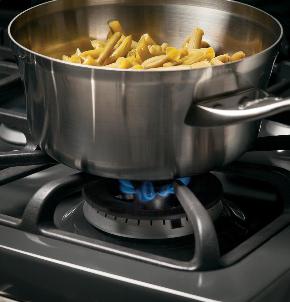 GE Profile Series 30" Dual-Fuel Free-Standing Range with Warming Drawer