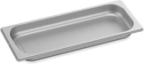 Unperforated steam oven pan - for cooking food in gravy, stock, water (e.g. rice, pasta).