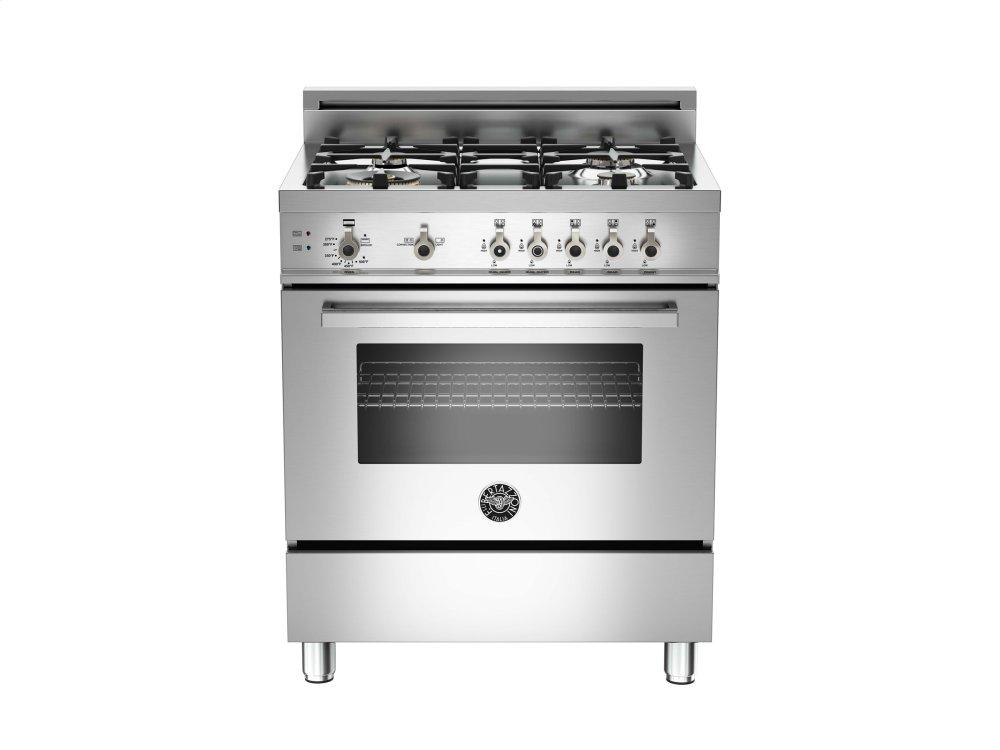 30 4-Burner, Gas Oven Stainless