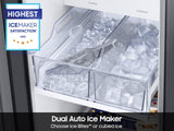 Bespoke Side-by-Side 28 cu. ft. Refrigerator with Beverage Center™ in Stainless Steel