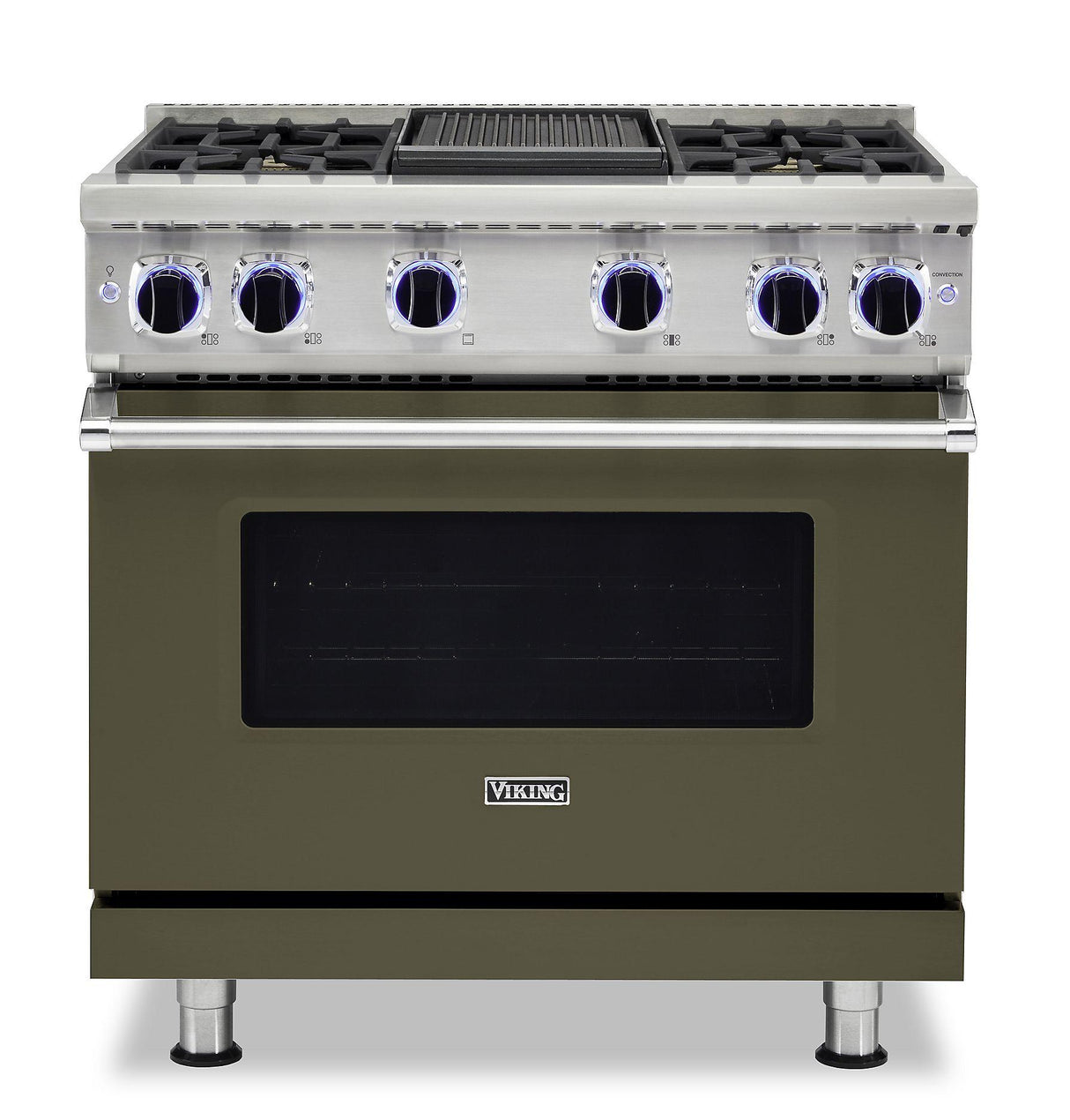 36" Sealed Burner Gas Range - VGR7362 Viking 7 Series