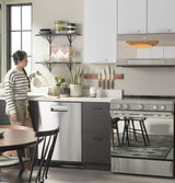 Haier ENERGY STAR® Smart Top Control with Stainless Steel Interior Dishwasher with Sanitize Cycle