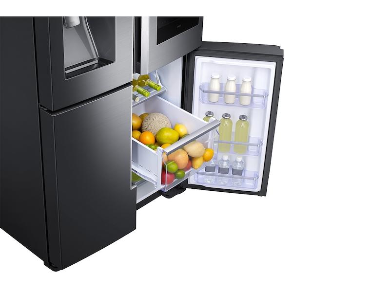 28 cu. ft. Family Hub™ 4-Door Flex™ Refrigerator in Black Stainless Steel