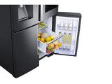 28 cu. ft. Family Hub™ 4-Door Flex™ Refrigerator in Black Stainless Steel