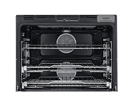 30" Steam-Assisted Single Wall Oven, Silver Stainless Steel
