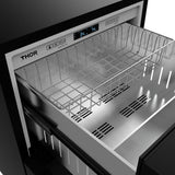 24 Inch Undercounter Built-in or Freestanding Drawer Refrigerator - Black  Gordon Ramsay Series