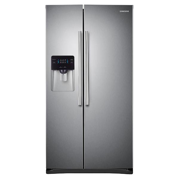 36" Wide, 24.5 cu. ft. Capacity Side-By-Side Refrigerator with LED Lighting (Stainless Steel)