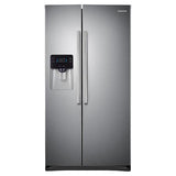 36" Wide, 24.5 cu. ft. Capacity Side-By-Side Refrigerator with LED Lighting (Stainless Steel)