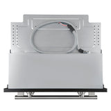 Forno Vomero 30-Inch Wall Oven, Black, 5 cu.ft Capacity, 3550 Watts Convection, Mechanical Controls, Manuel Steam Clean