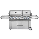 PRESTIGE PRO 825 WITH SIDE BURNER AND INFRARED REAR & BOTTOM BURNERS