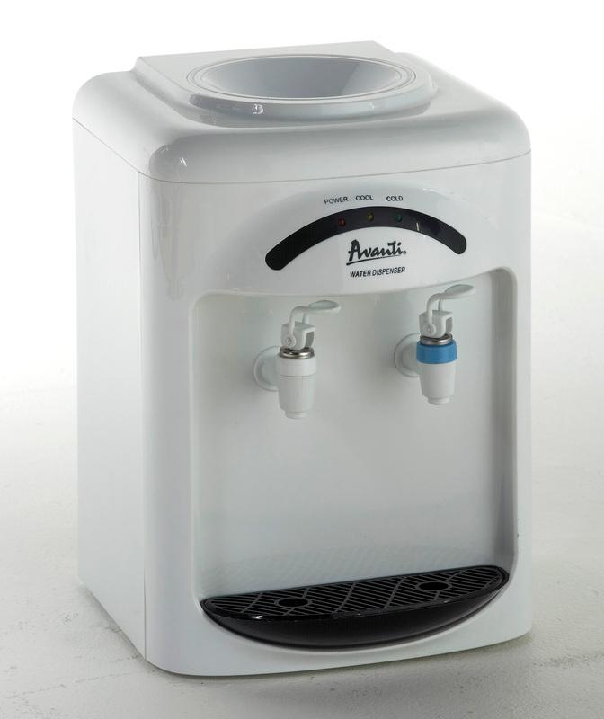 Cold and Room Temperature Tabletop Water Dispenser