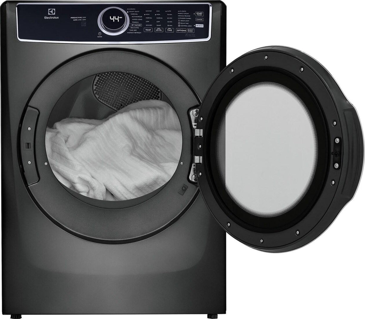 Front Load Perfect Steam™ Electric Dryer with Predictive Dry™ and Instant Refresh - 8.0 Cu. Ft.
