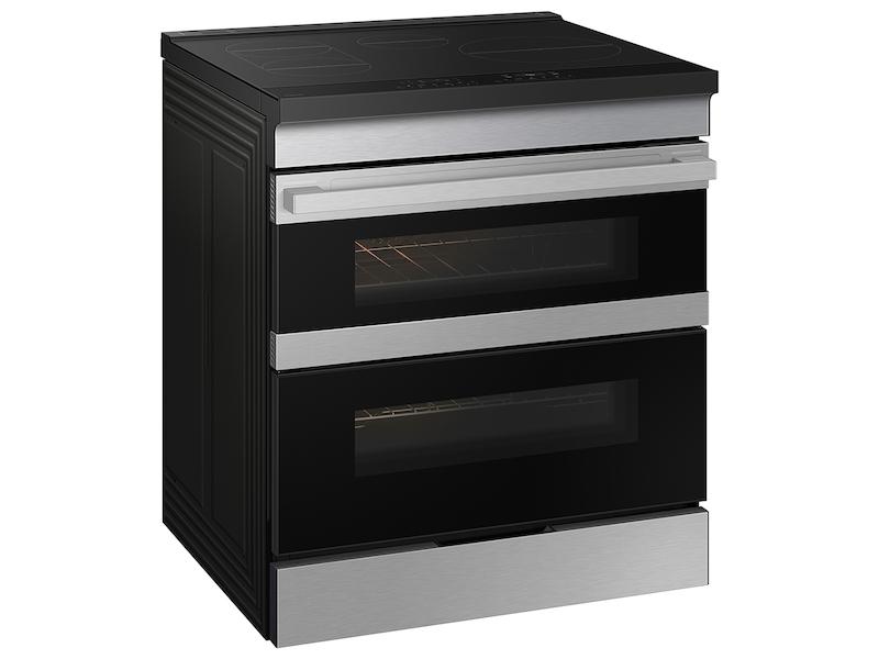 Bespoke Smart Slide-In Induction Range 6.3 cu. ft. with Flex Duo™ & Ambient Edge Lighting™ in Stainless Steel