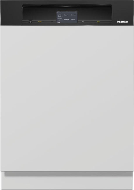 G 7916 SCi XXL AutoDos Clean Touch Steel/Obsidian Black - Semi-integrated dishwasher - the Miele all-rounder for highest demands.