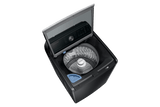 4.6 cu. ft. Large Capacity Smart Top Load Washer with ActiveWave™ Agitator and Active WaterJet in Brushed Black