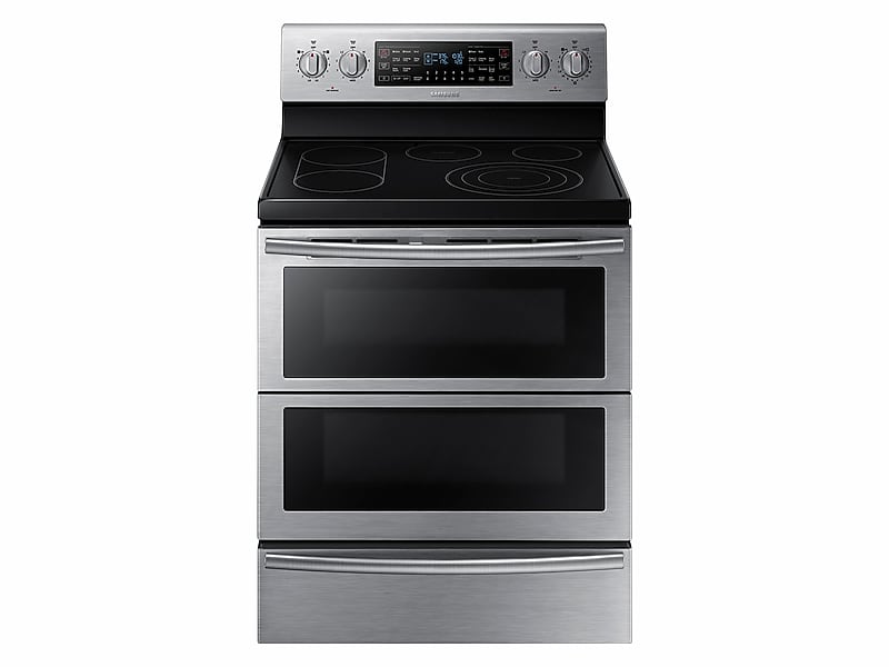 5.9 cu. ft. Freestanding Electric Range with Flex Duo™ & Dual Door in Stainless Steel