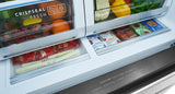 21 Cu. Ft. Counter-Depth 4-Door French Door Refrigerator