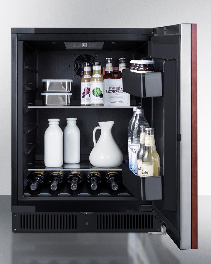 24" Wide Built-in All-refrigerator, ADA Compliant (panel Not Included)