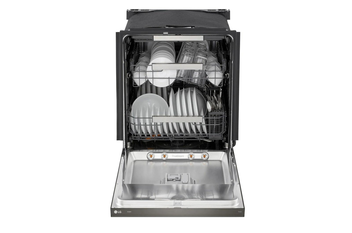 Smart FlushFit™ Top Control Dishwasher with 1-Hour Wash & Dry, QuadWash® Pro, TrueSteam® and Dynamic Heat Dry™ w/AutoVent Dry™