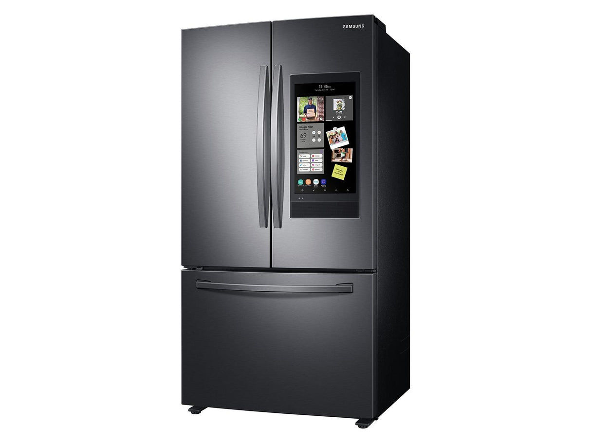 28 cu. ft. 3-Door French Door Refrigerator with Family Hub™ in Black Stainless Steel