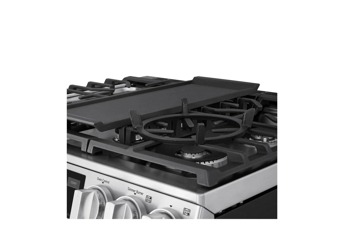 6.3 cu ft. Smart Gas Slide-In Range with InstaView®, ProBake Convection®, and Air Fry