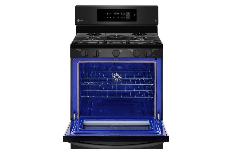 5.4 cu. ft. Gas Single Oven Range with Fan Convection and EasyClean®