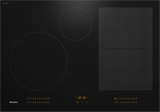 KM 7735 FL - 30-inch induction cooktop, operated with its own controls with PowerFlex cooking area for maximum performance