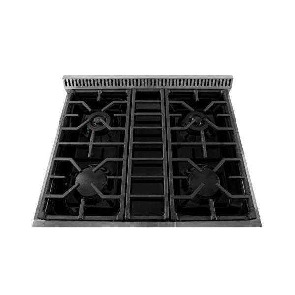 30 Inch Professional Dual Fuel Range In Stainless Steel