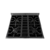 30 Inch Professional Dual Fuel Range In Stainless Steel
