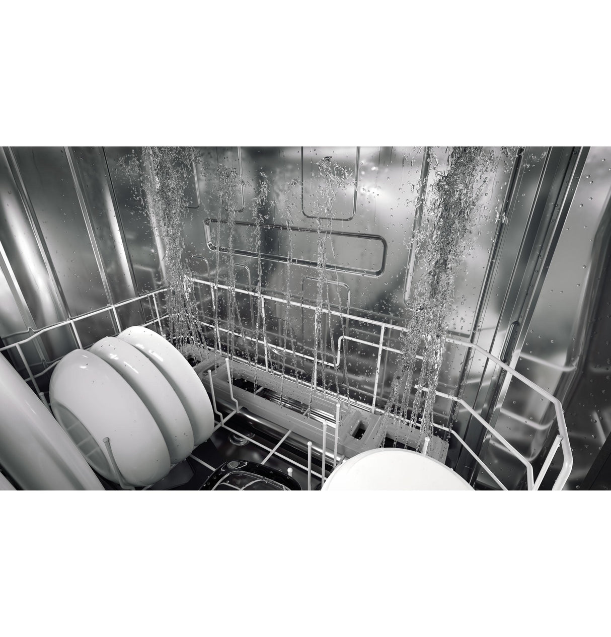 GE Profile™ ENERGY STAR® Fingerprint Resistant Top Control with Stainless Steel Interior Dishwasher with Sanitize Cycle & Twin Turbo Dry Boost