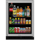 24-In Built-In High-Capacity Beverage Center with Door Swing - Right
