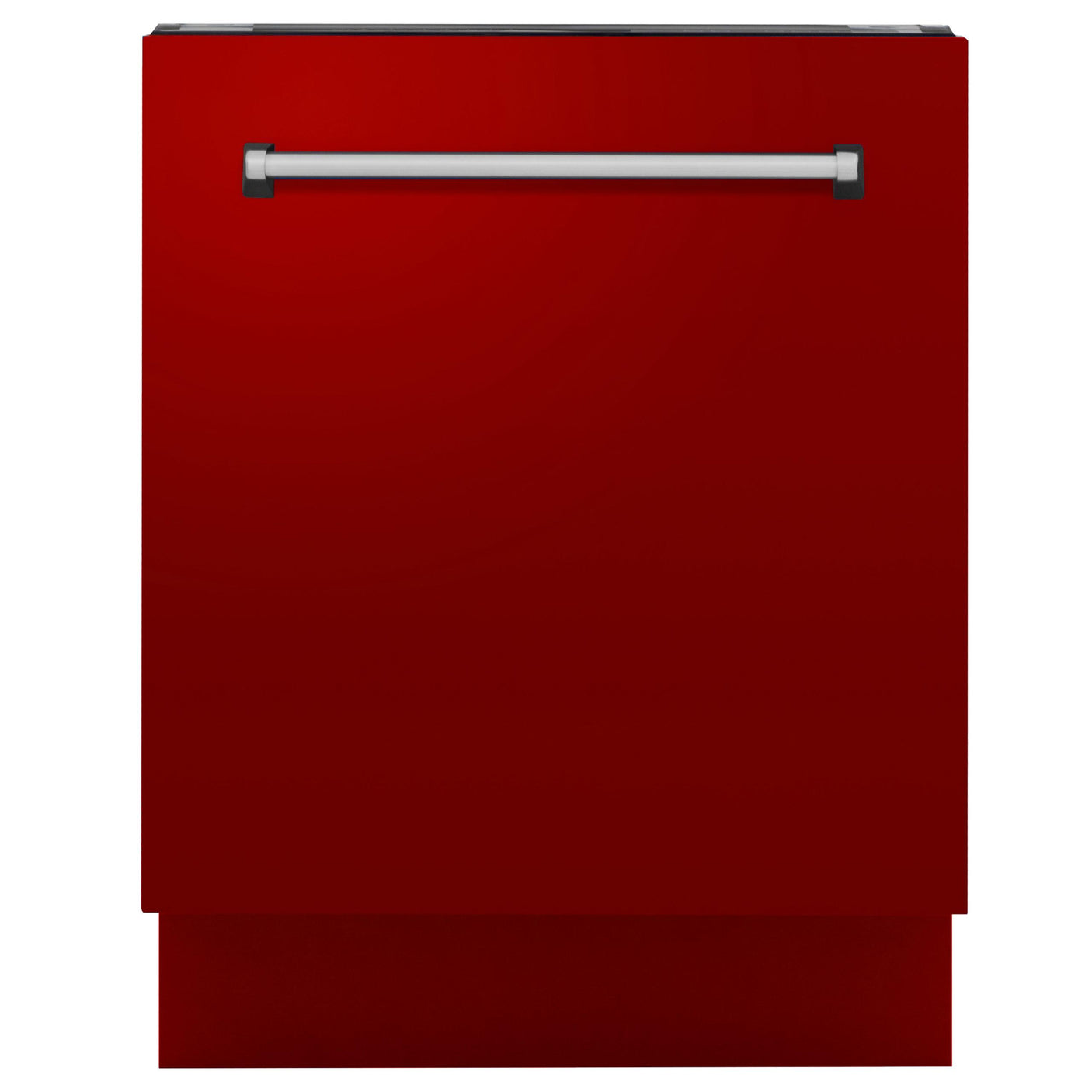 ZLINE 24" Tallac Series 3rd Rack Dishwasher with Traditional Handle, 51dBa (DWV-24) [Color: Red Gloss]