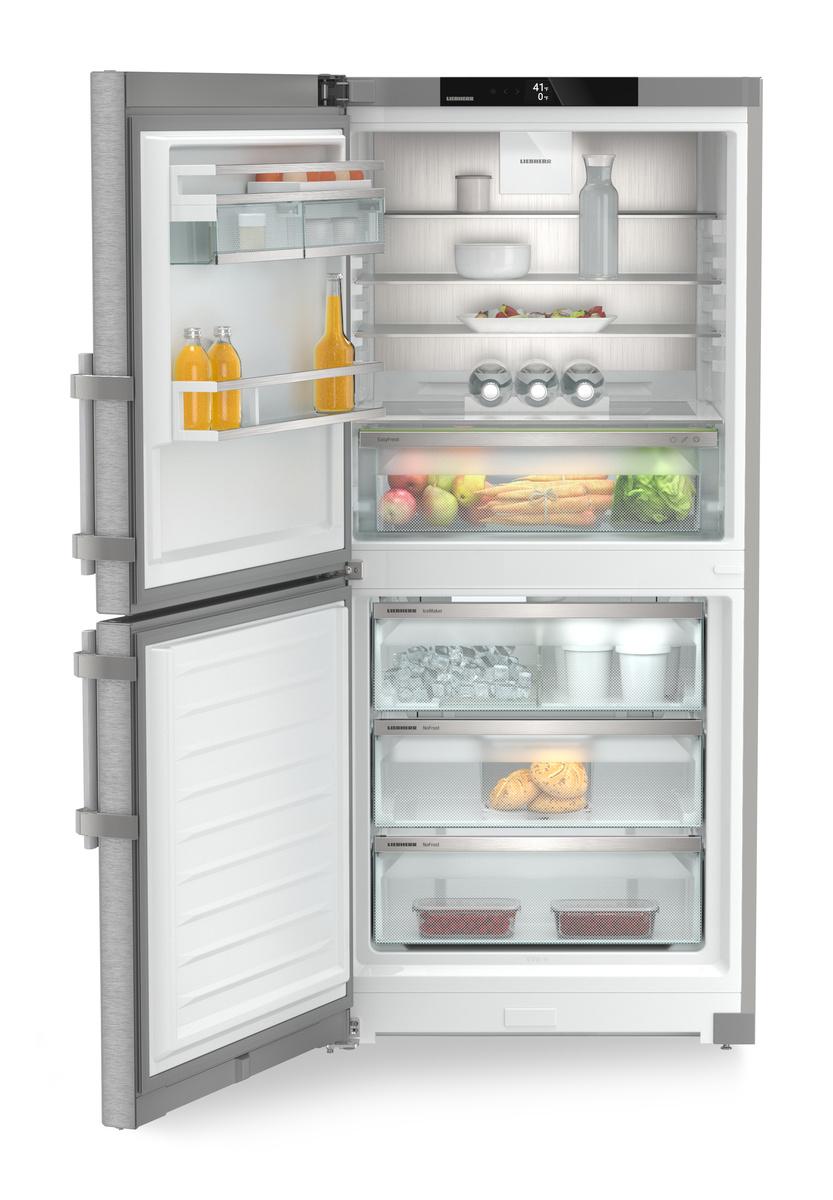 Combined fridge-freezers with EasyFresh and NoFrost