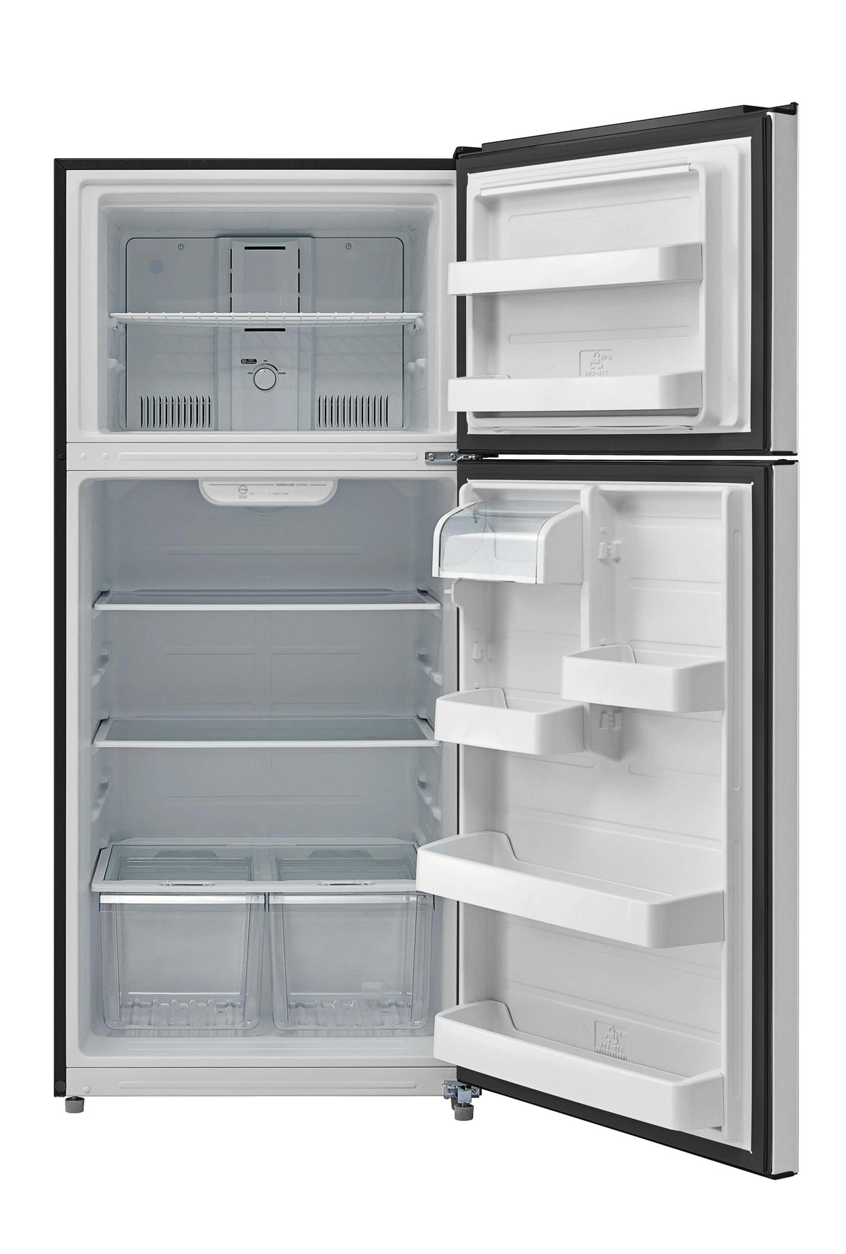 Midea 18 cu. ft. Counter-Depth Top-Freezer Refrigerator (Stainless Steel)