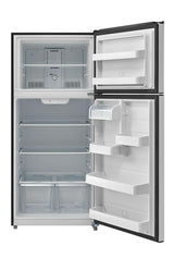 Midea 18 cu. ft. Counter-Depth Top-Freezer Refrigerator (Stainless Steel)