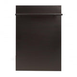 ZLINE 18 in. Compact Top Control Dishwasher with Stainless Steel Tub and Modern Style Handle, 52 dBa (DW-18) [Color: Oil Rubbed Bronze]