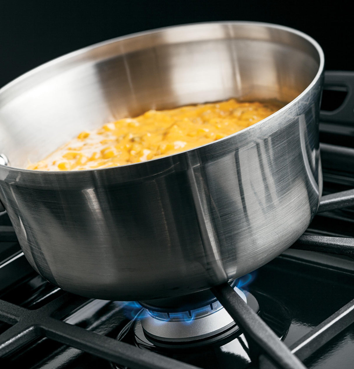 GE® 30" Slide-In Front Control Gas Range