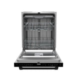 24 Inch Top Control Built-in Dishwasher In Black