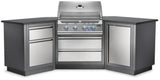OASIS 200 Outdoor Kitchen, Built-in 700 Series 32 Built-in 700 Series 32 , Natural Gas, Stainless Steel