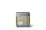 36"W. Dual Fuel Range (Burner: 6b, Finish: Daffodil, Trim: Brushed Brass, Fuel: Propane)
