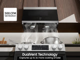 Bespoke Over-the-Range Microwave DualVent Technology  Auto Connectivity  500 CFM