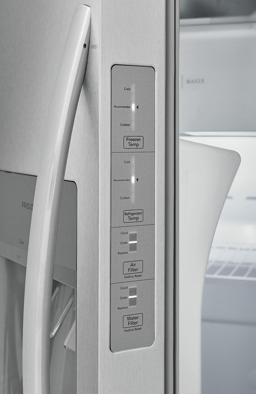 22 Cu. Ft. 33" Standard Depth Side by Side Refrigerator