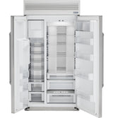 Monogram 48" Smart Built-In Professional Side-by-Side Refrigerator with Dispenser