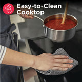 30" Front Control Induction Range with Stone-Baked Pizza