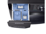 5.0 cu. ft. Smart Front Load Washer with Super Speed in Black Stainless Steel