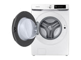 4.5 cu. ft. Large Capacity Smart Dial Front Load Washer with Super Speed Wash in White