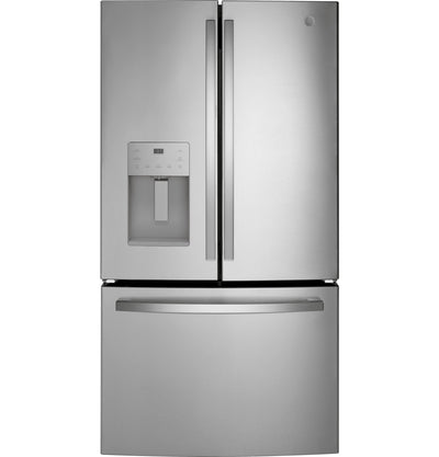 GE ENERGY STAR 25.7 Cu. Ft. Fingerprint Resistant French-Door Refrigerator