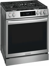 30" Front Control Gas Range with Stone-Baked Pizza