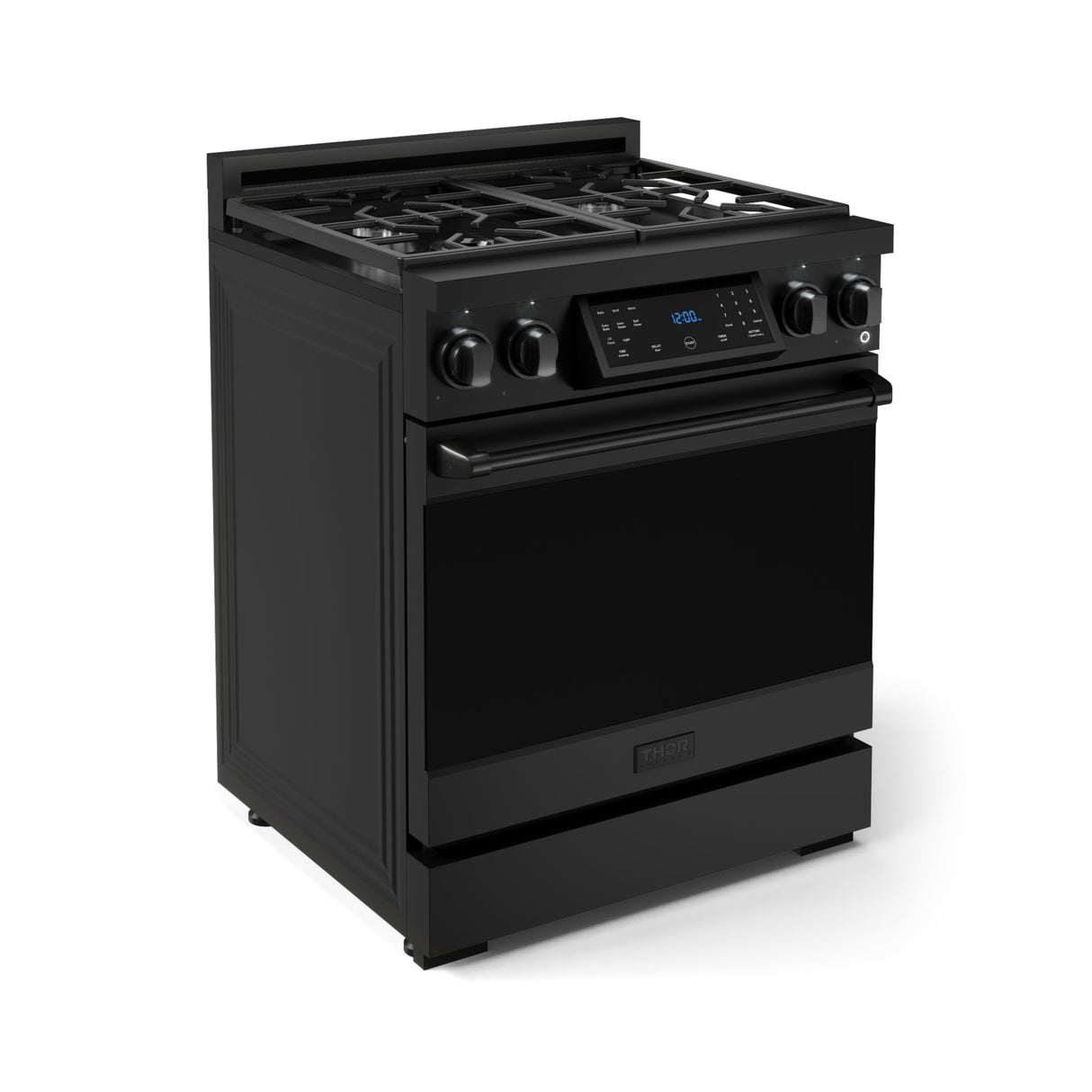 30 Inch Professional Liquid Propane With Precision Knob Control In Black